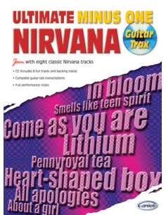 NIRVANA-Ultimate Minus One for Guitar Tab (Inc.CD)