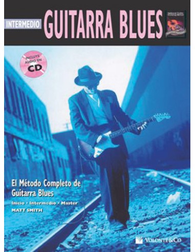 SMITH Matt-Complete Method for Blues Guitar (Medium Level) (Inc.CD)