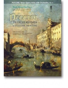 PUCCINI G.-Arien aus der Oper Vol.2 für Tenor mit Orchester (Inc.CD)
