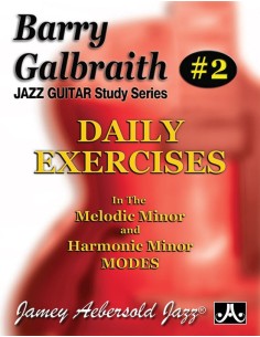 AEBERSOLD-Barry Galbraith Vol.2º Tägliche Übungen für Gitarre (*)