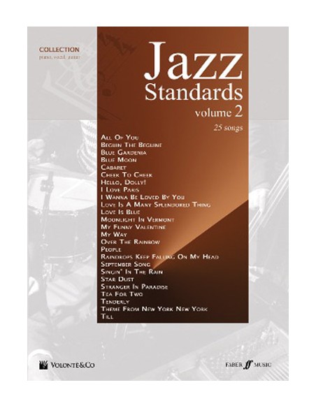 Collection de standards de JAZZ Vol.2 (PVG)