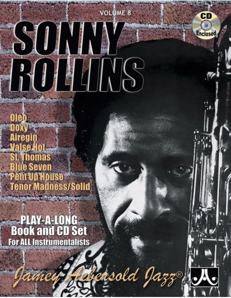AEBERSOLD-Vol.  8: Sonny Rollins (Inc.CD)