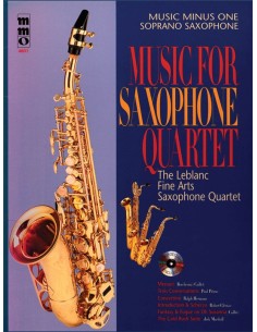 VARIOS-Music per quartetto di sassofoni per sassofono soprano (Inc.CD)