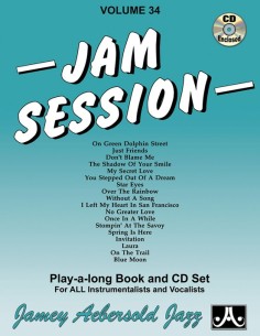 AEBERSOLD-Vol. 34: Jam Session (Inc.CD)