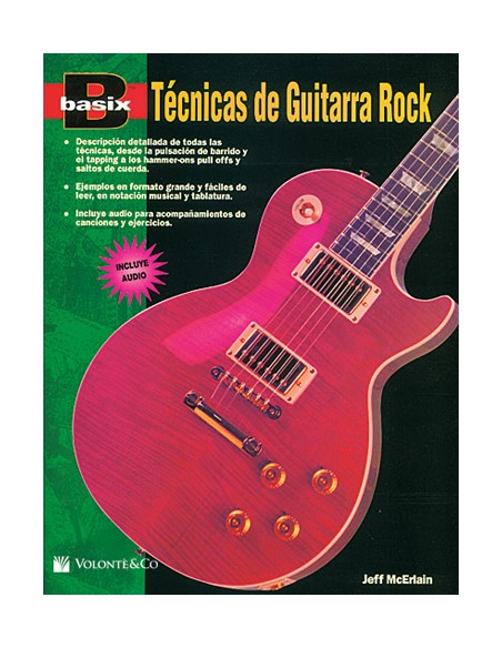 Techniques de guitare BASIX-Rock (Inc.CD)