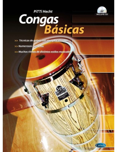 HECHT P.-Congas Basicas (Inc.CD)