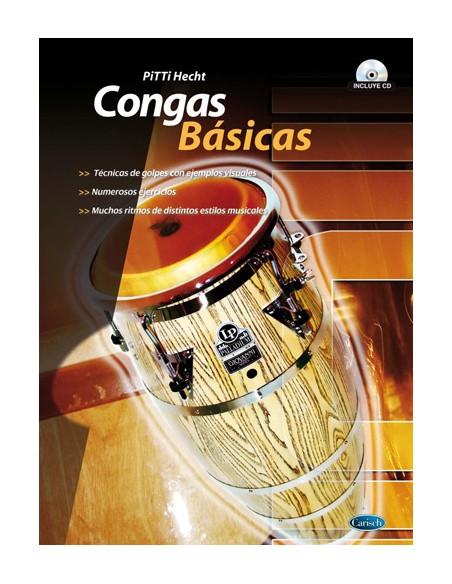 HECHT P.-Congas Basicas (Inc.CD)