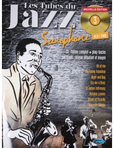 VARIOS-Les Tubes du Jazz Saxophone Vol.3 pour Saxophone (Inc.CD)