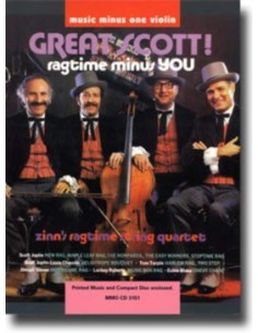 RAGTIME-String Quartets para Violin (Inc. CD)