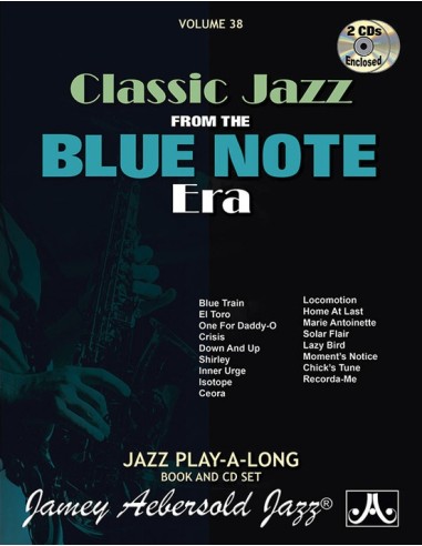 AEBERSOLD-Vol. 38: Blue Note (Inc.CD) (*)
