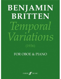 BRITTEN B.-Temporal Variations para Oboe y Piano