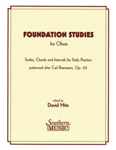 BAERMANN C.-Foundation Studies Op.63 für Oboe (Hite)