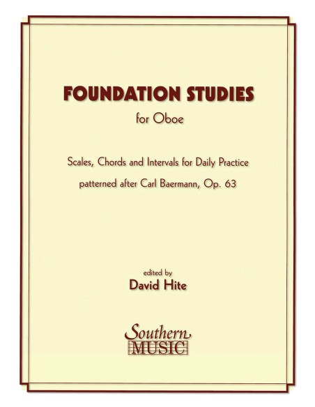 BAERMANN C.-Foundation Studies Op.63 für Oboe (Hite)