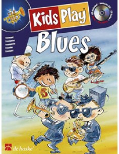 KIDS PLAY-Blues pour hautbois (Inc.CD) (Kastelein/De Jong)