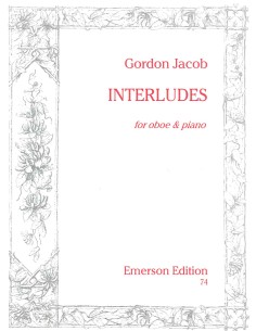 JACOB G.-Interludi per oboe e pianoforte