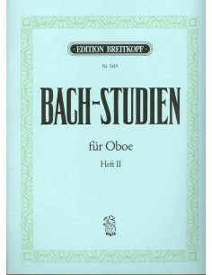 BACH J.S.-Studies Vol.2 für Oboe (Heinze)