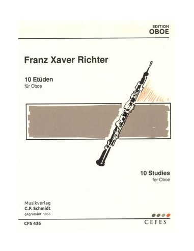 RICHTER F.X.-Etüden (10) für Oboe