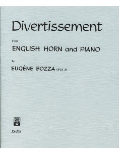 BOZZA E.-Divertissement Op.39 para Corno Ingles (Oboe) y Piano (Ephross)