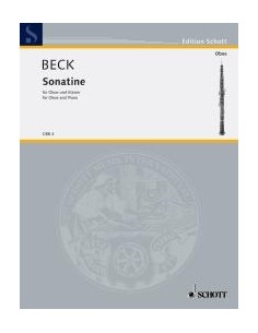 BECK C.-Sonatina per oboe e pianoforte