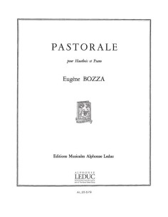 BOZZA E.-Pastorale per Oboe e Pianoforte