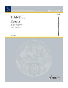 HAENDEL G.F.-Sonate B-Dur (HWV:357) für Oboe und Klavier (Dart & Bergmann)