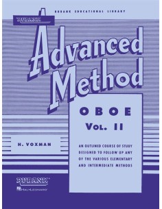 RUBANK-Advanced Method for Oboe Vol.2 (Voxman/Gower)