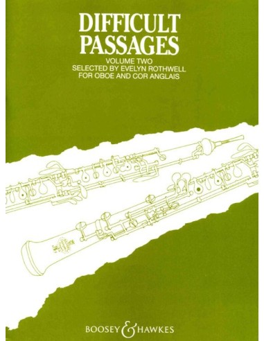 ROTHWELL E.-Passaggi difficili 2° per oboe (corno inglese)