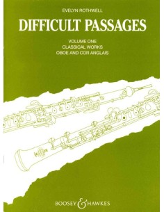 ROTHWELL E.-Passaggi difficili 1° per oboe (corno inglese)