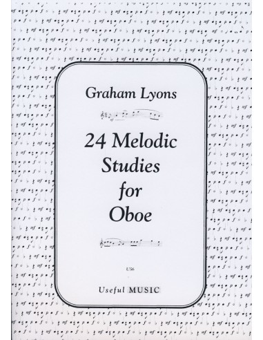 LYONS G.-Melodische Etüden (24) für Oboe