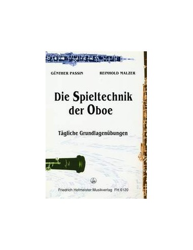 PASSIN G. & MALZER R.-Die Spieltechnik der Oboe