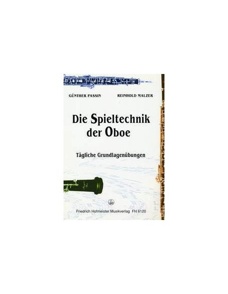 PASSIN G. & MALZER R.-Die Spieltechnik der Oboe