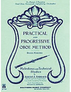 ANDRAUD A.J.-Practical And Progressive Oboe Method para Oboe