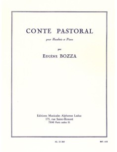 BOZZA E.-Conte Pastorale per oboe e pianoforte