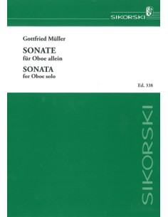 MULLER G.-Sonate pour hautbois