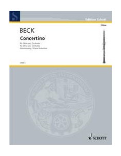 BECK C.-Concertino per oboe e pianoforte
