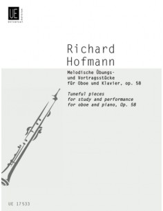 HOFMANN R.-Estudios Melodicos Op.58 para Oboe y Piano (Joppig)