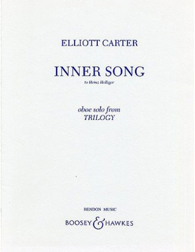 CARTER E.-Canzone interna per oboe (Holliger)