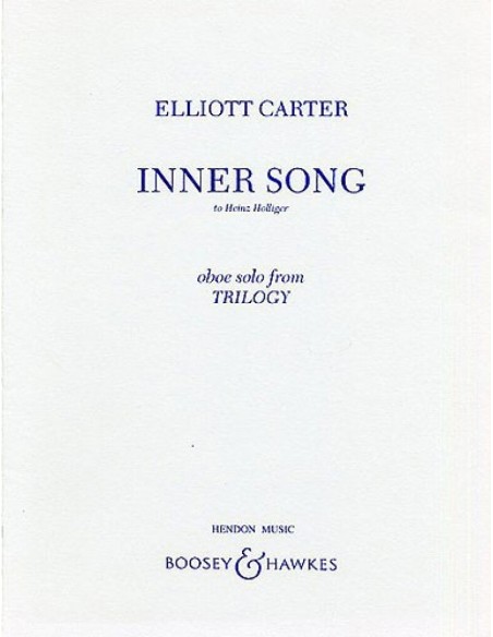 CARTER E.-Canzone interna per oboe (Holliger)