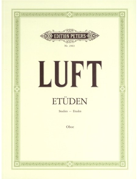LUFT J.H.-Studios (24) per oboe (Tamme)