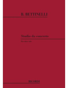 BETTINELLI B.-Studio da concerto per oboe