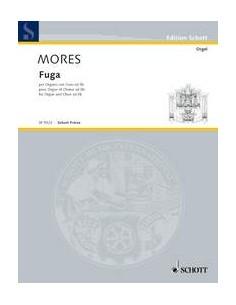 MORES R.-Fugue pour orgue