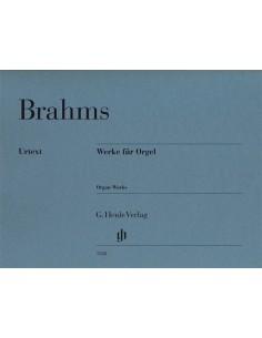 BRAHMS J.-uvres pour orgue (Urtext)