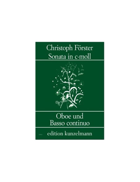 FORSTER C.-Sonata in Do minore per oboe e pianoforte (Steinbeck)