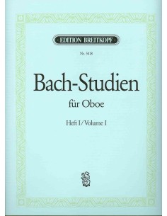 BACH J.S.-Studi Vol.1 per oboe (Heinze)