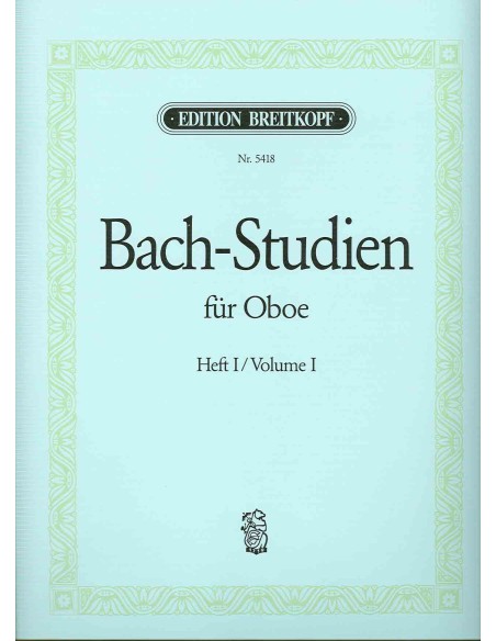 BACH J.S.-Studi Vol.1 per oboe (Heinze)