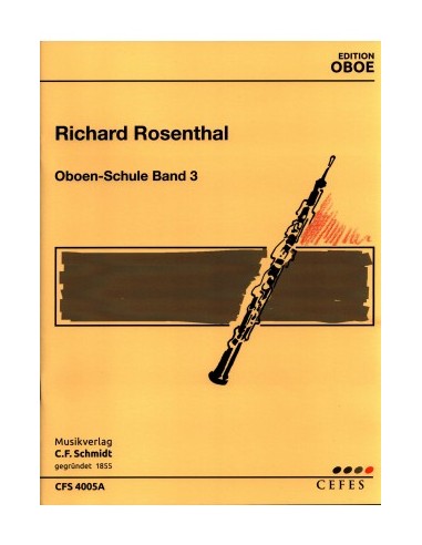 ROSENTHAL R.-Oboe Schule Vol.3 per Oboe