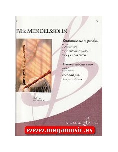 MENDELSSOHN F.-Romances without Words Vol.6: Op.85 and 102 for Oboe and Piano (Walter)