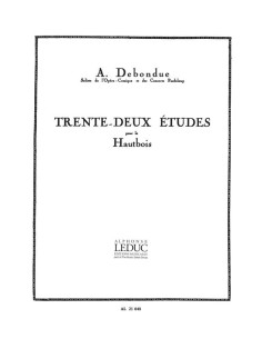 DEBONDUE A.-Etudes (32) per oboe