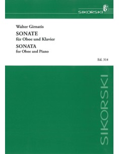 GIRNATIS W.-Sonata for Oboe and Piano