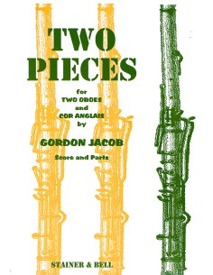 JACOB G.-Pezzi (2) per 2 oboi e corno inglese